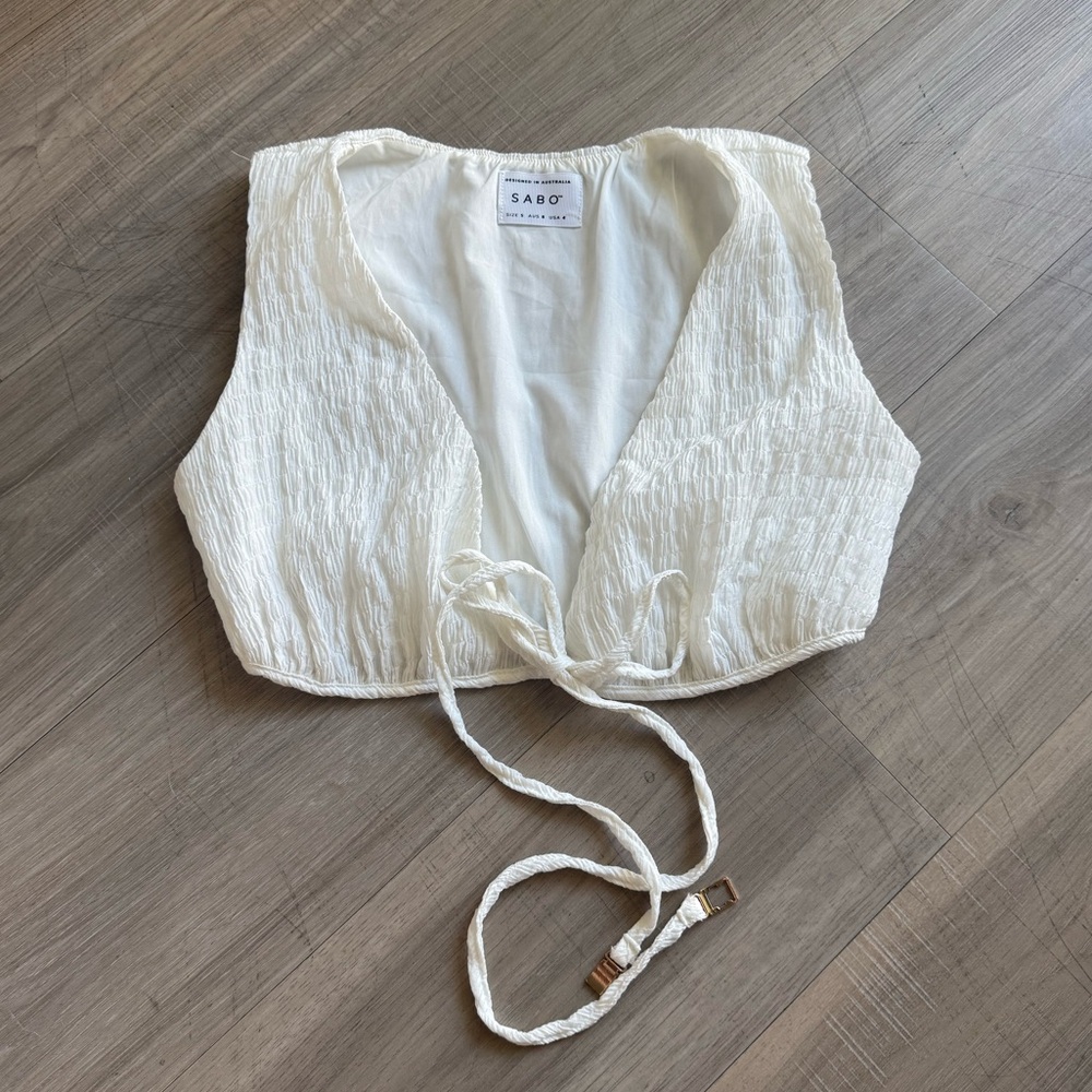 SABO Crop Blouse